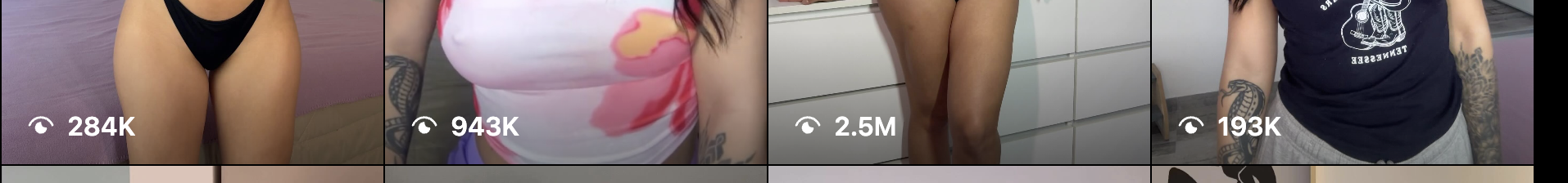 33.4 million Instagram views in a single month