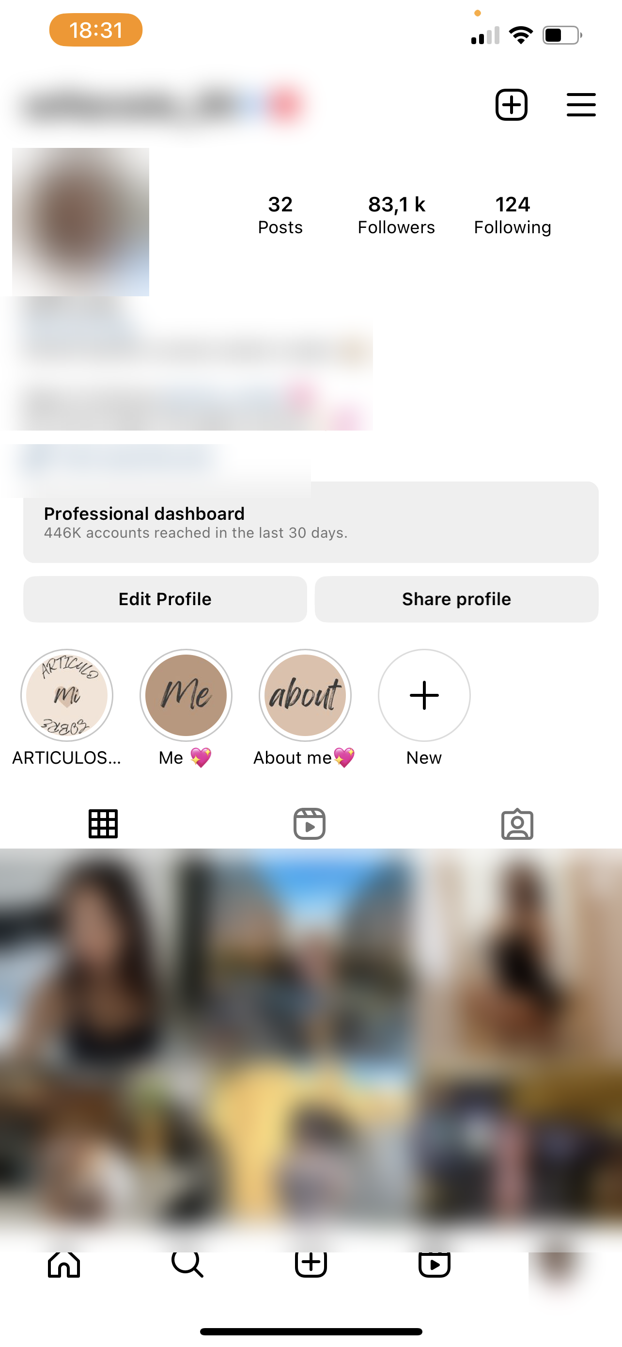 Instagram views analytics